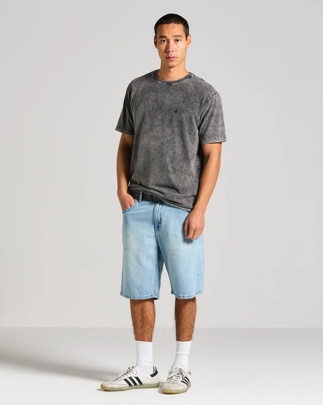 Camiseta Volcom Solid Stone Preta G / PRETO