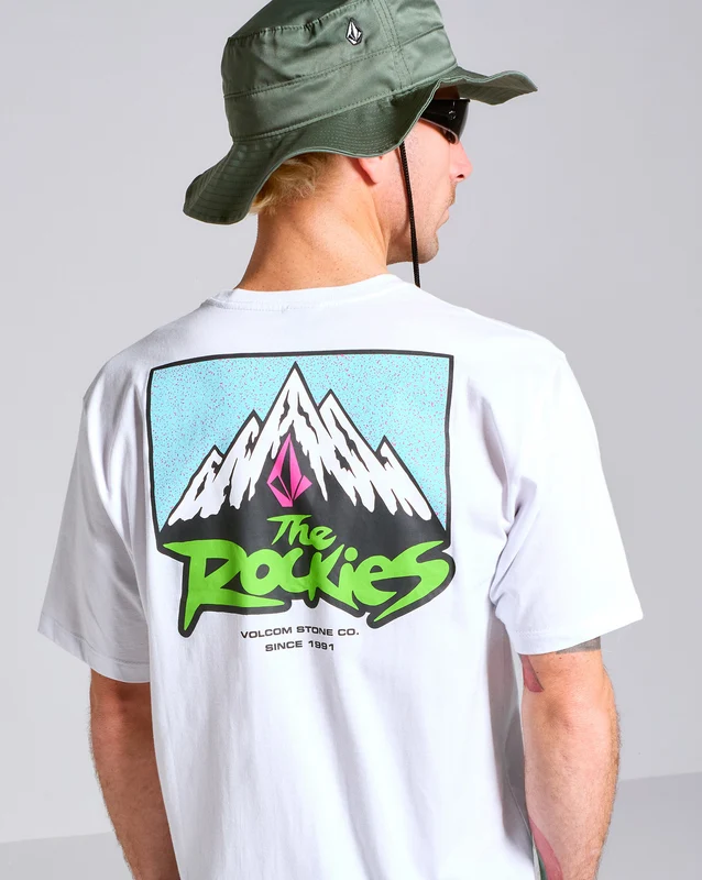 Camiseta Volcom Cliff Side Branca P / Branco
