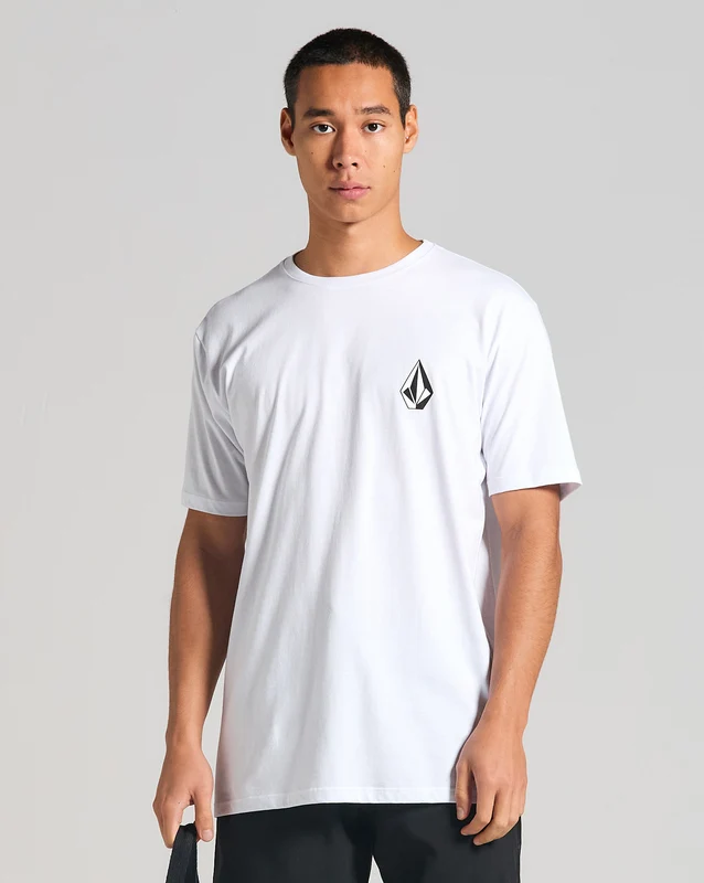 Camiseta Volcom Iconic Branca M / Branco