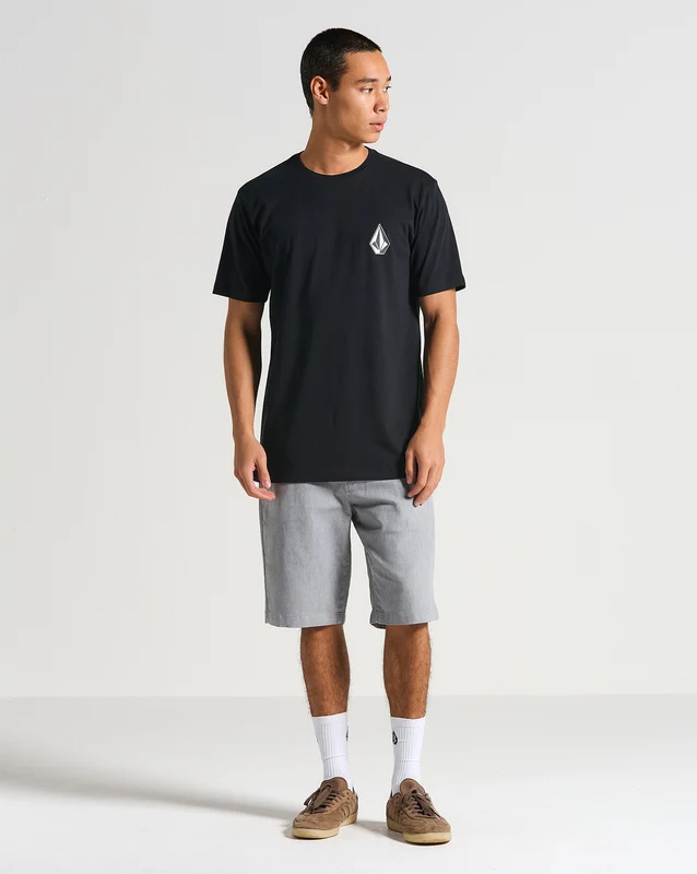 Camiseta Volcom Iconic Preta M / PRETO