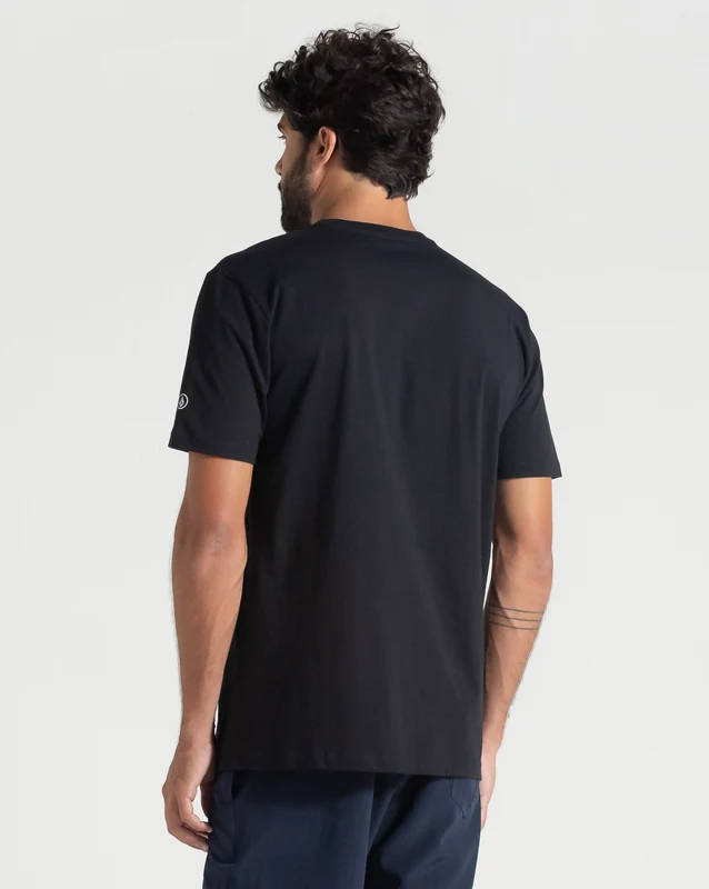 Camiseta Volcom Solid Stone Preta P / PRETO