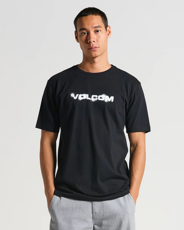 Camiseta Volcom Newro Preta P / PRETO