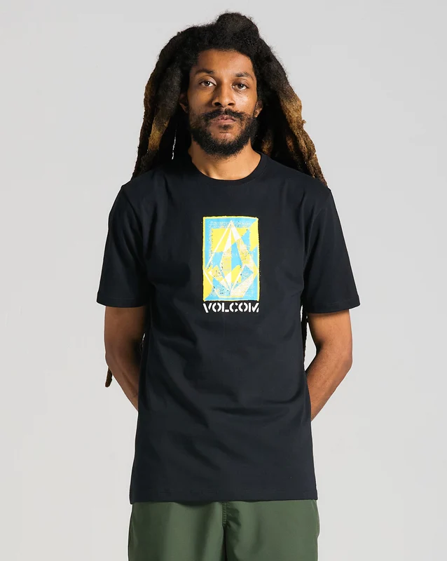 Camiseta Volcom Ripper Stone Preta GG / PRETO