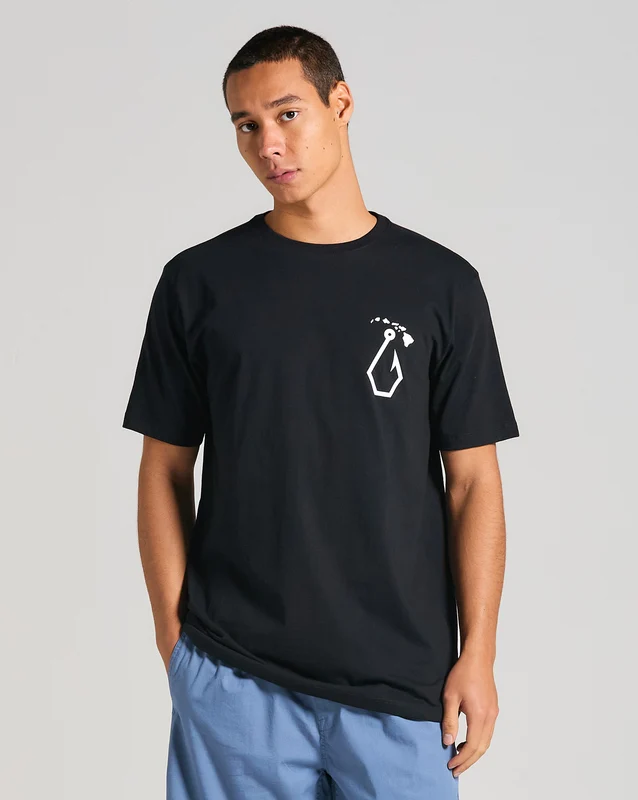 Camiseta Volcom Sinkem Preta M / PRETO