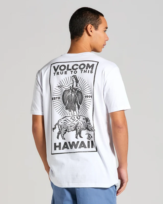 Camiseta Volcom Sunset Delight Branca P / Branco