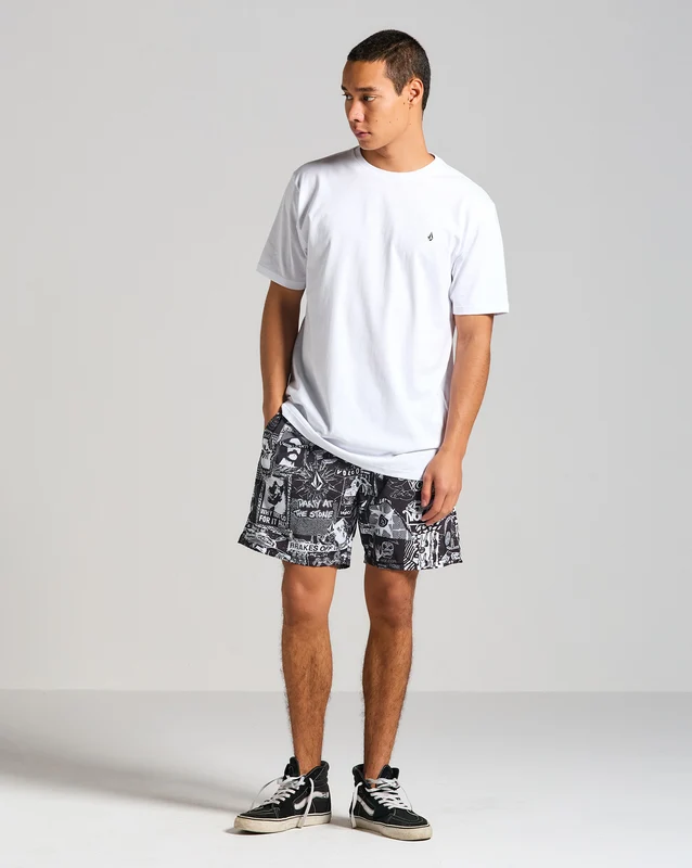 Camiseta Volcom Stone Blanks Branca P / Branco