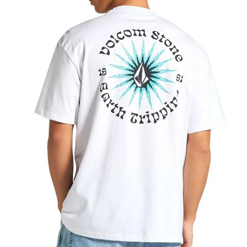 Camiseta Volcom Comfort Scorcho Branca
