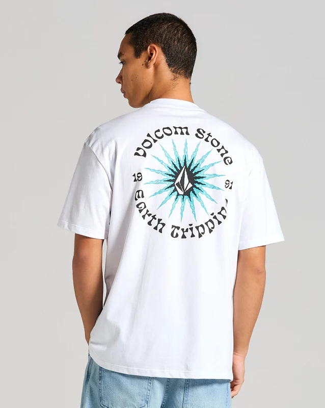 Camiseta Volcom Comfort Scorcho Branca M / Branco