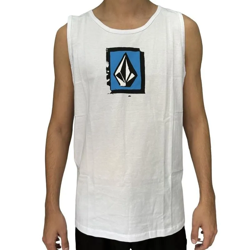 Regata Volcom Gradation SM25 Masculina Branco P / branco
