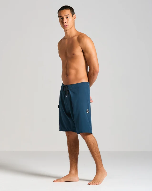 Boardshort Volcom Lido Solid Azul 44 / Azul