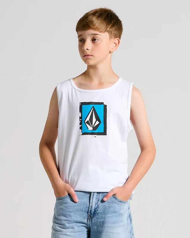 Regata Volcom Gradation Juvenil Branca 10 / Branco