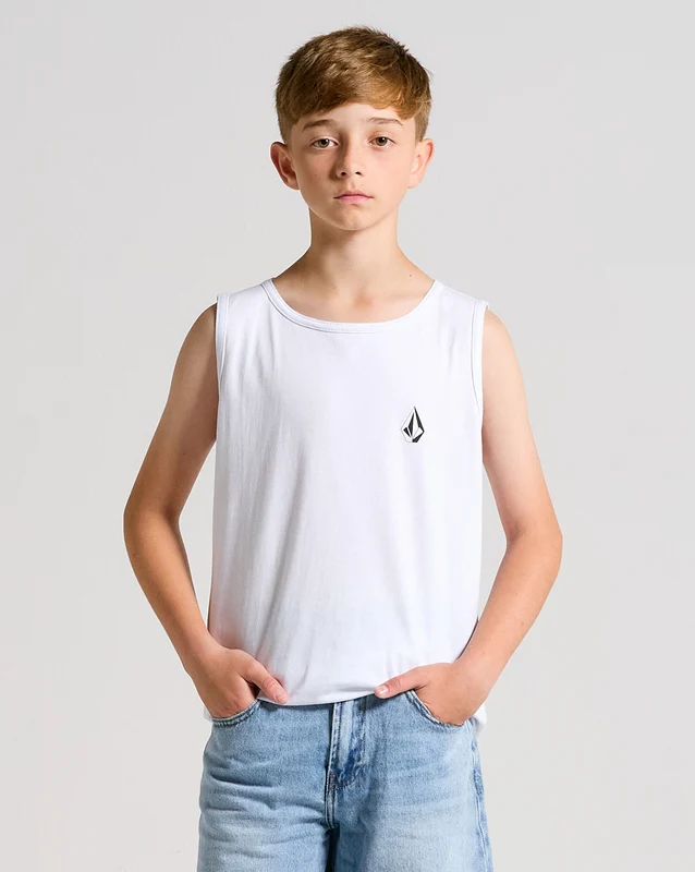 Regata Volcom Iconic Stone Juvenil Branca 14 / Branco