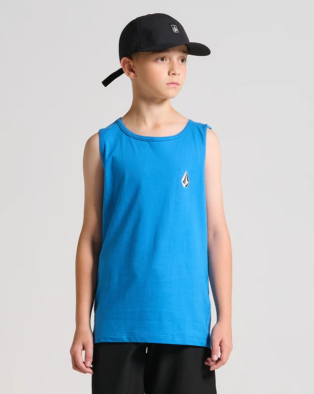 Regata Volcom Iconic Stone Juvenil Azul Royal 14 / Azul
