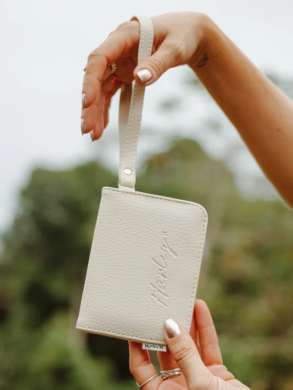 Carteira Hurley Every Day Off White UN / Off White