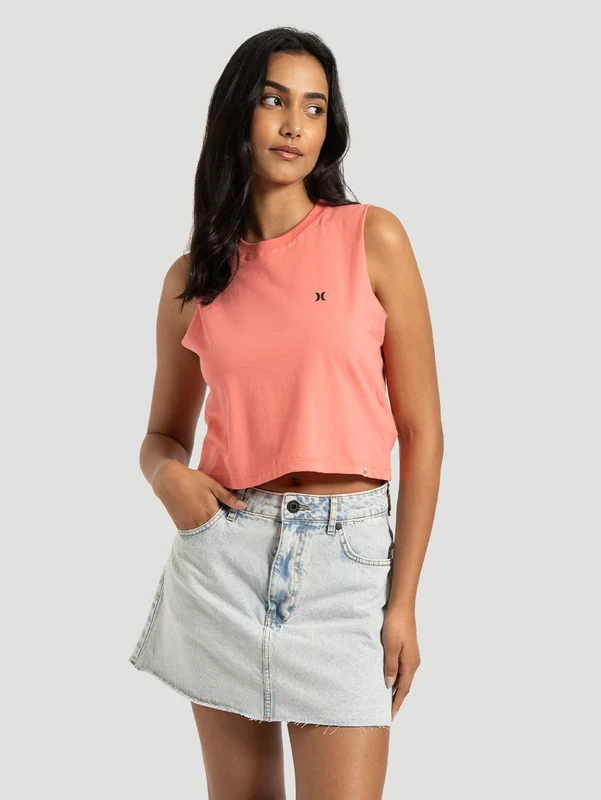 Blusa Hurley Cut Heat Rosa GG / Rosa