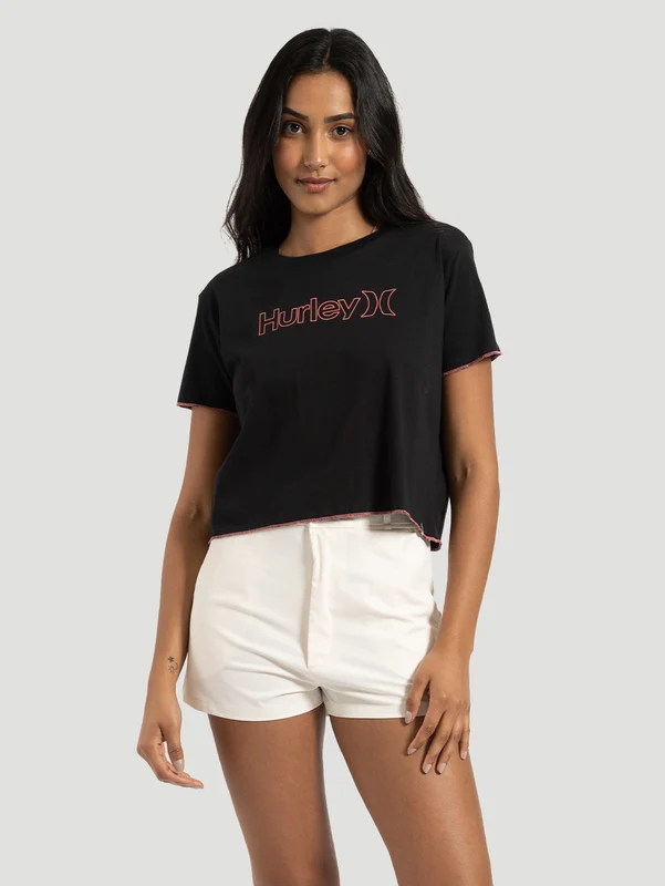 Camiseta Hurley Outdoor Preto GG / Preto