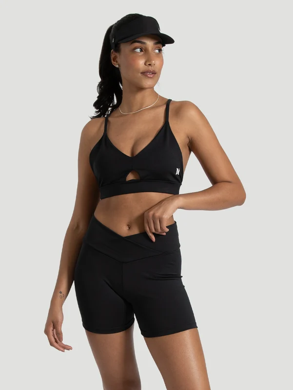 Top Hurley Mini Icon Preto M / Preto
