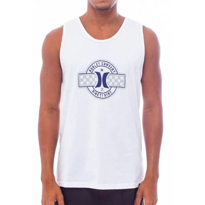 Regata Hurley Racing SM25 Masculina Branco G / branco