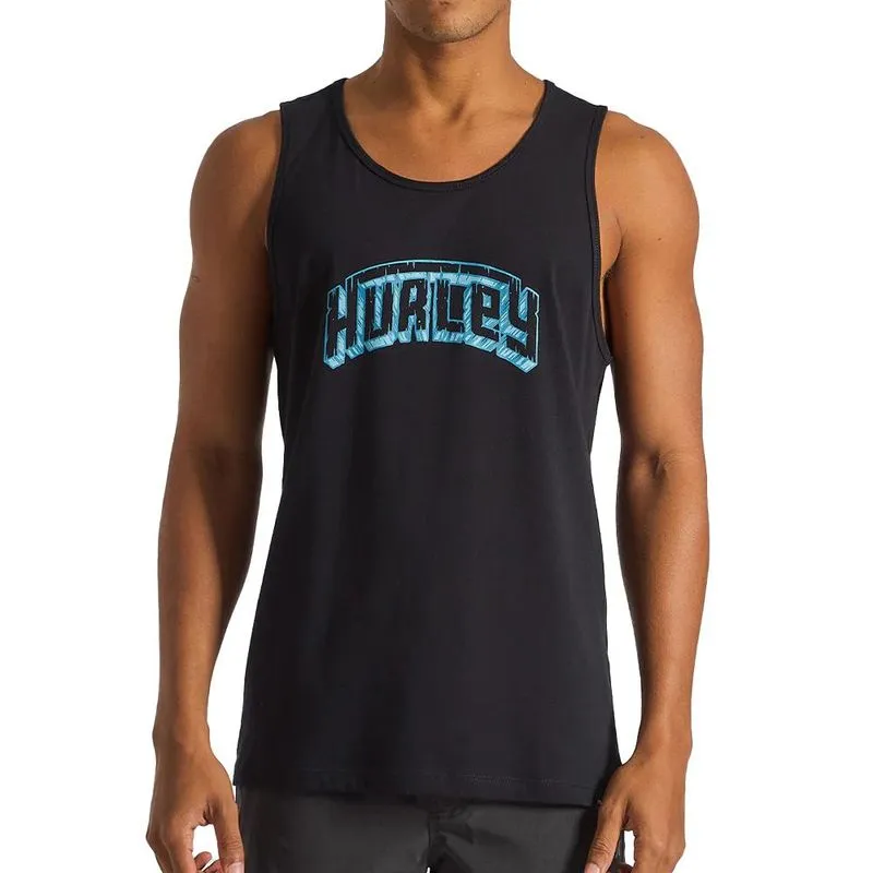 Regata Hurley Tiki SM25 Masculina Preto M / preto