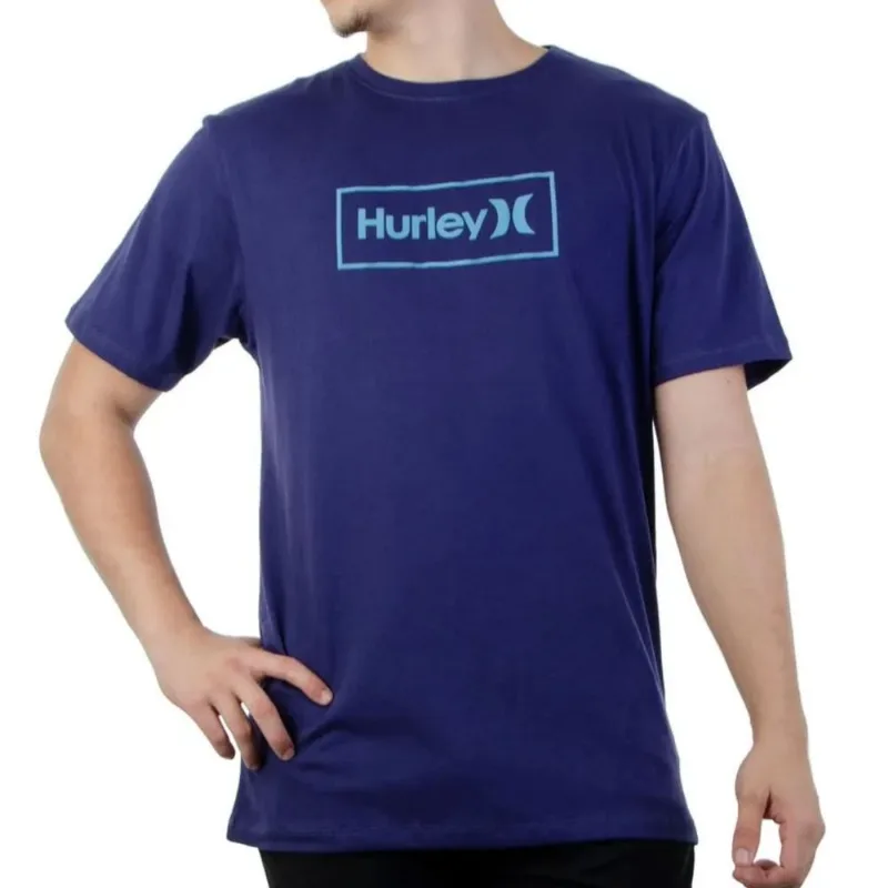 Camiseta Hurley Silk Box Relevo Manga Curta