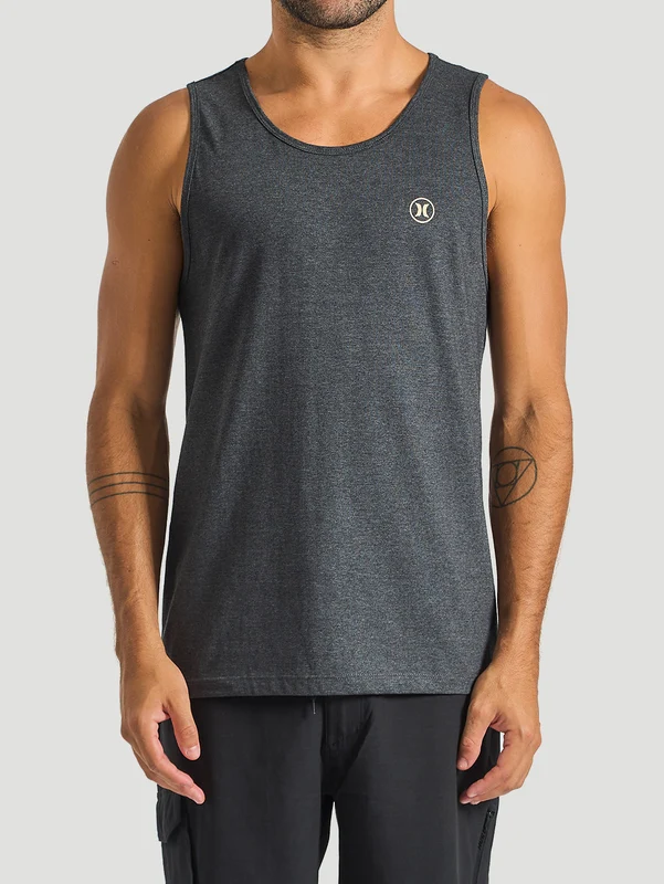 Regata Hurley Mini Icon Mescla Preto G / Mescla Preto