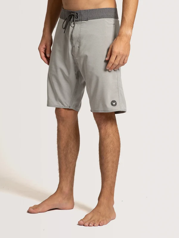 Bermuda Híbrida Hang Loose Blend Cinza 40 / Cinza