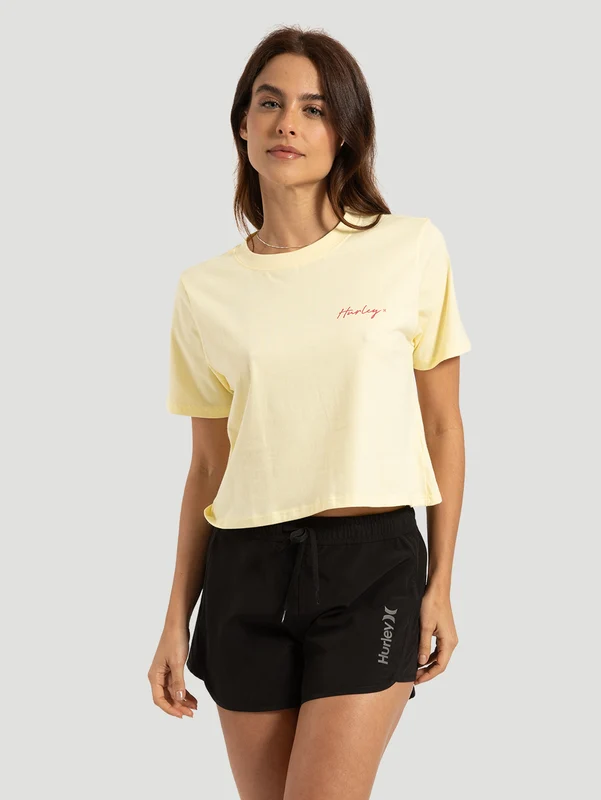 Camiseta Hurley Line Amarelo PP / Amarelo