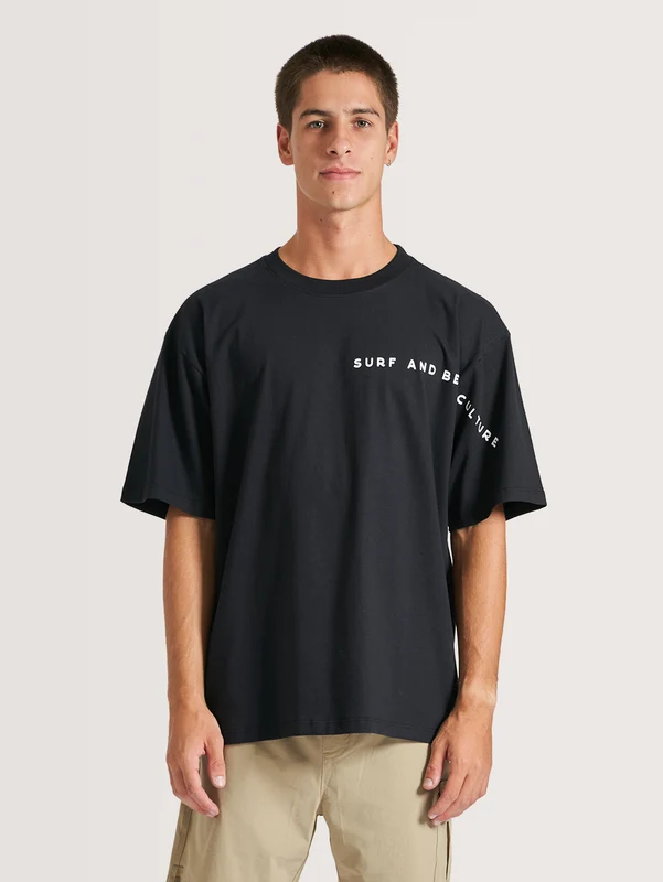 Camiseta Especial Hang Loose Local Preto G / PRETO