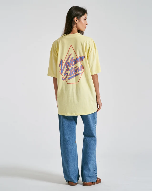 Camiseta Volcom Luminous Amarela GG / Amarelo