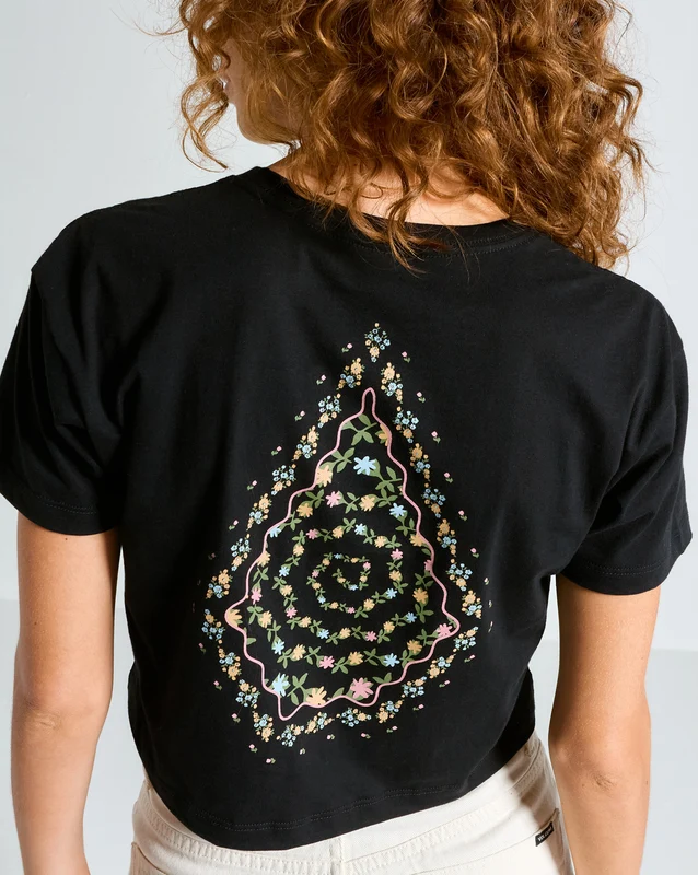 Camiseta Volcom Maze Preta M / PRETO