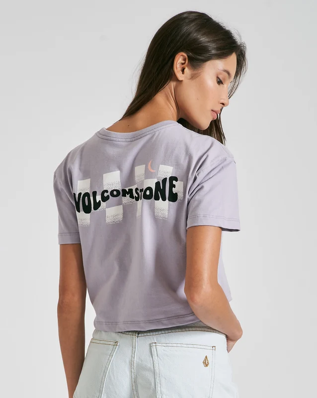 Camiseta Volcom Night Out Lilás M / Roxo