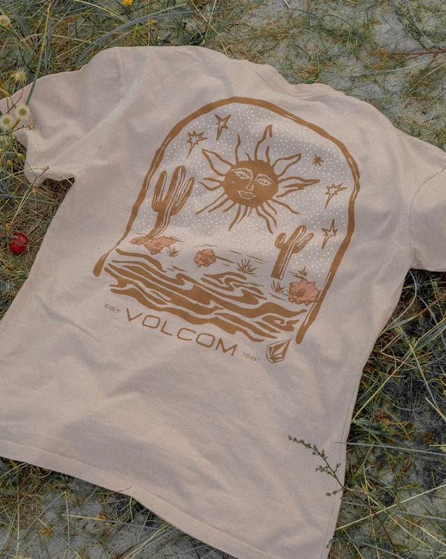 Camiseta Volcom Stones Throw Rosa GG / Rosa