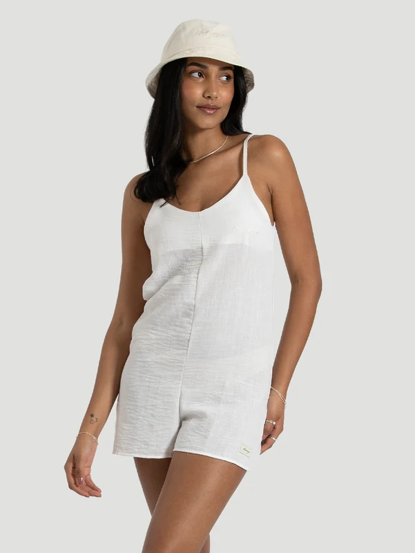 Jardineira Hurley Haiti Off White GG / Off White