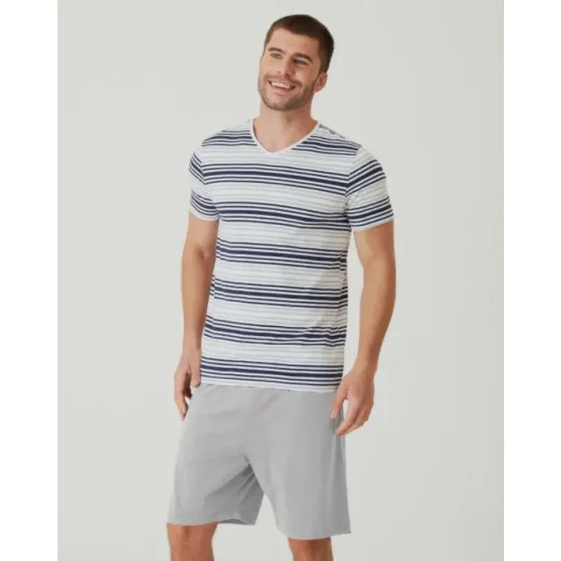 Pijama Masculino Camiseta e Short 85701 - Malwee