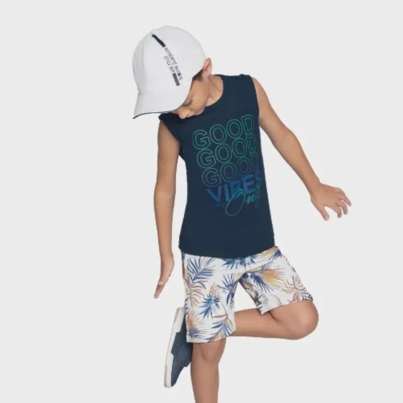 Conjunto Infantil Regata Bermuda 85491 - Malwee Carinhoso