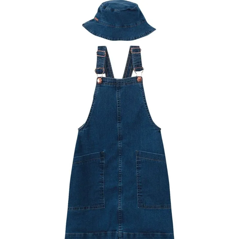 Salopete Jeans Menina Carinhoso 10 ao 16