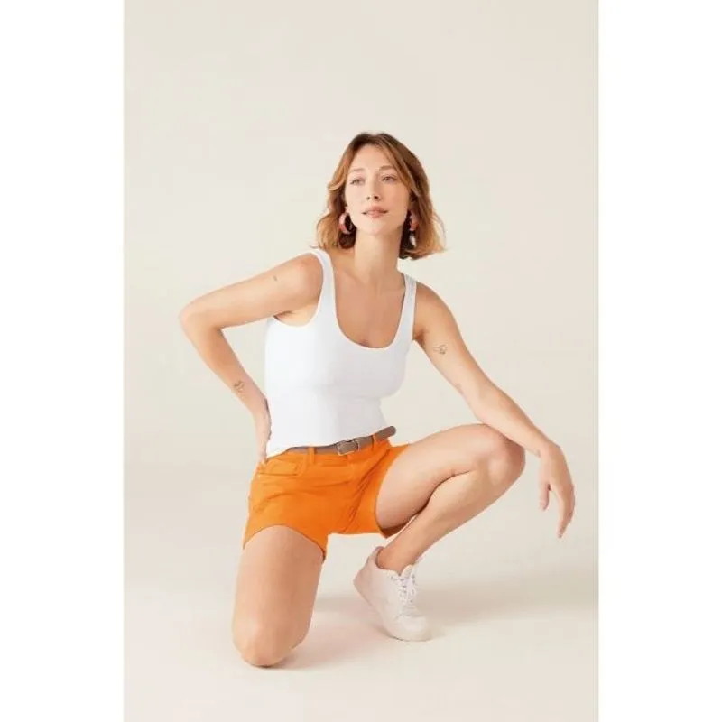 Regata Feminina Viscose Stretch Canelada Malwee