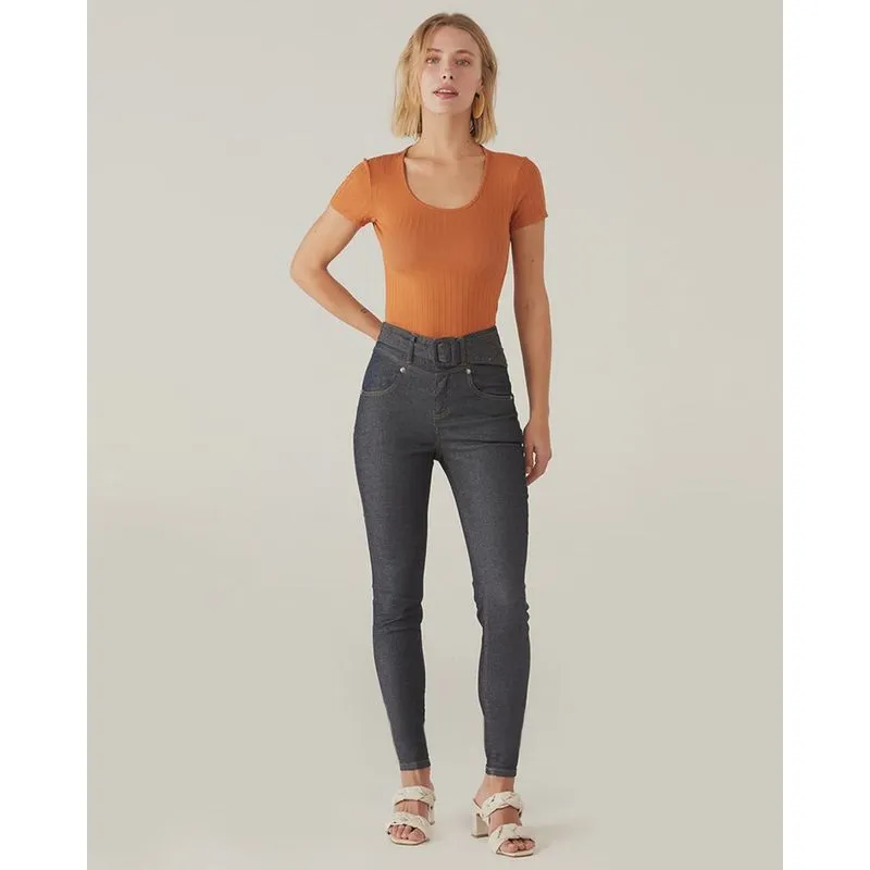 Calça Jeans Feminina Skinny Malwee