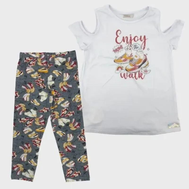 Conjunto Infantil Blusa e Calça 88829 - Malwee Carinhoso