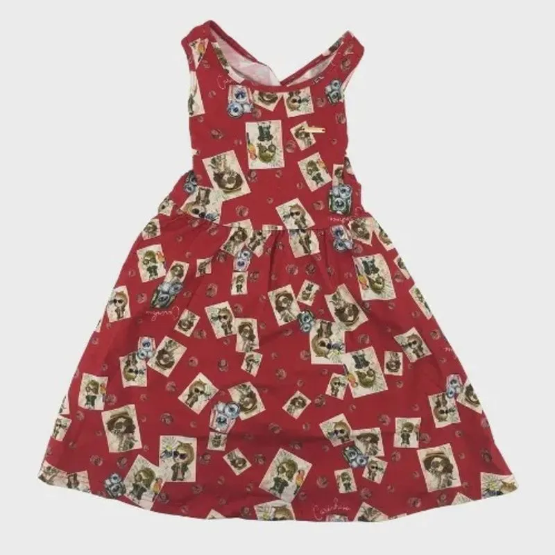 Vestido Infantil Curto 88937 - Malwee Carinhoso