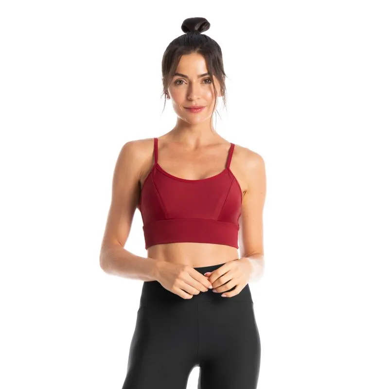 Top Feminino Shape Light Vivame Vermelho/G