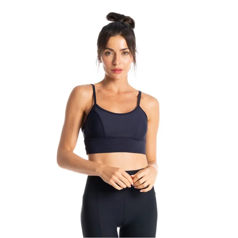Top Feminino Shape Light Vivame Azul Marinho/GG