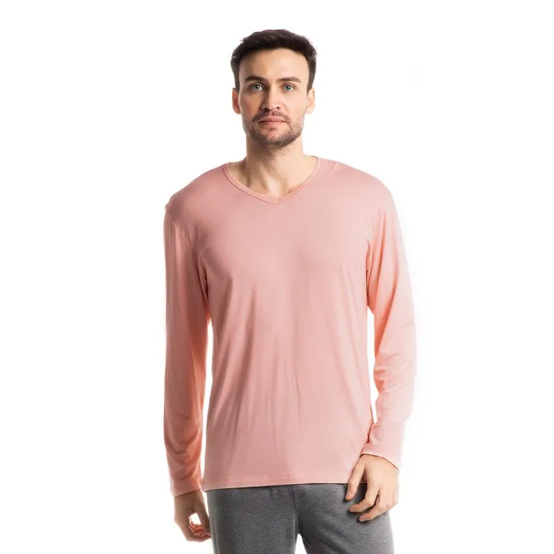 Pijama Masculino Longo Romeu Rosa-3/XG