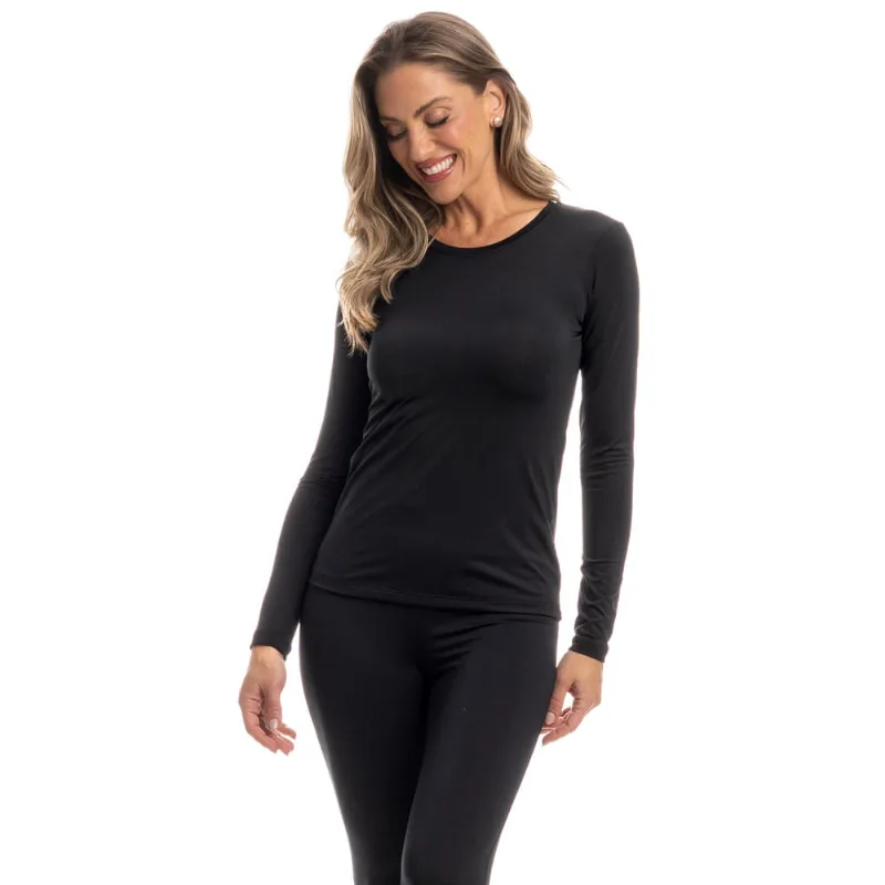 Blusa Feminina Thermo Preto/G