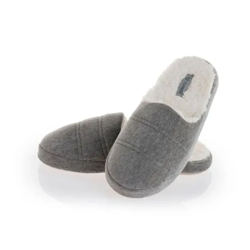 Chinelo Masculino Com Pelo Vicenzo Fechado Cinza/38