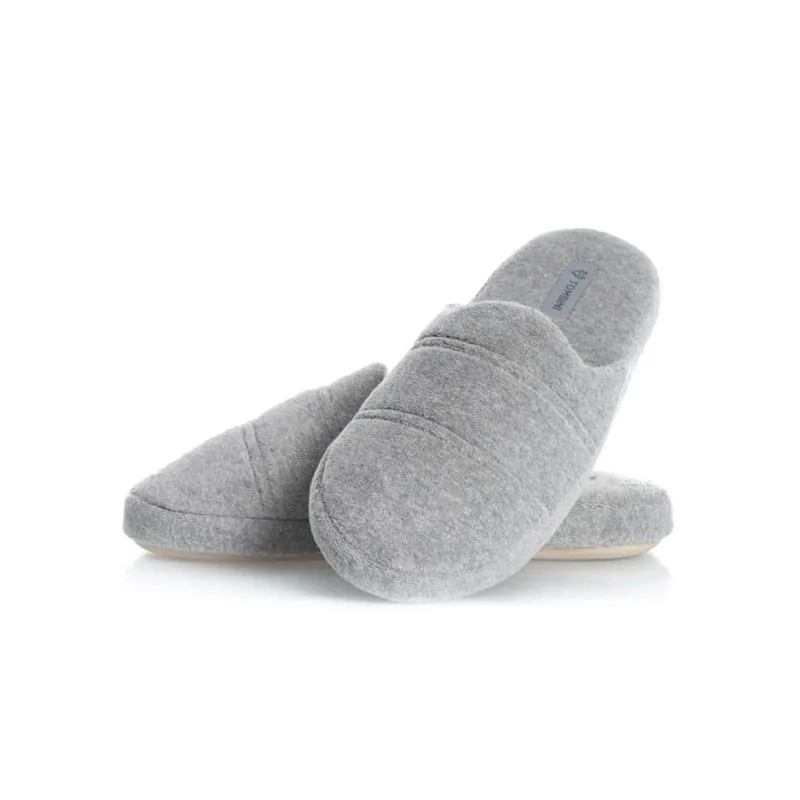 Chinelo Masculino Em Atoalhado Ramon Fechado Cinza/44