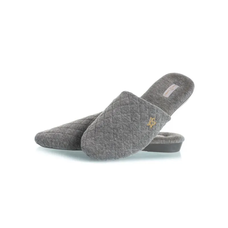 Chinelo Em Plush Bia Cinza/34