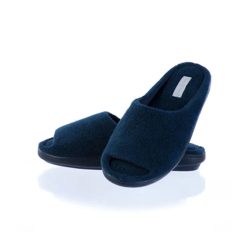 Chinelo Aberto Em Atoalhado Rid Azul Marinho/38