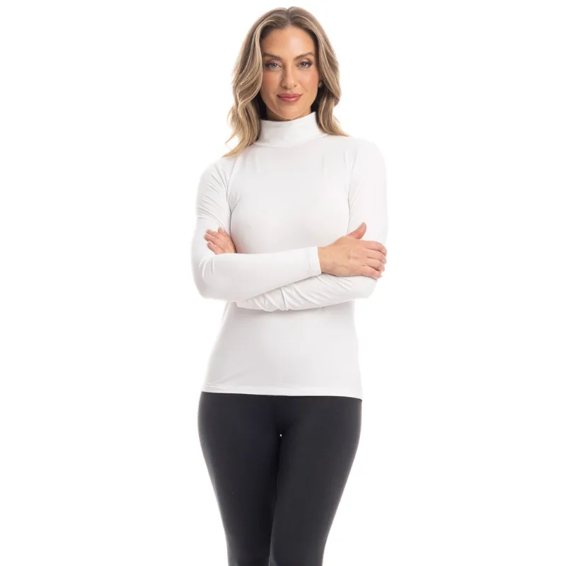 Blusa Gola Alta Thermo Branco/G