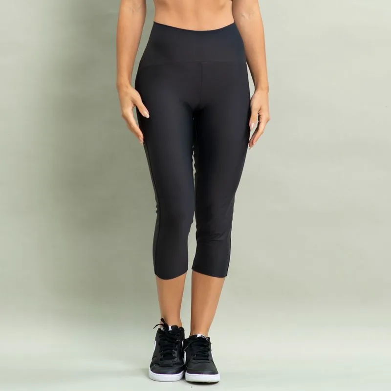 Calça Corsário Perfect Shape Emana Vivame Preto/G